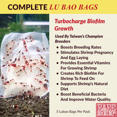 Rare Shrimp ecosistema biofilm en tanque para camarones sanos