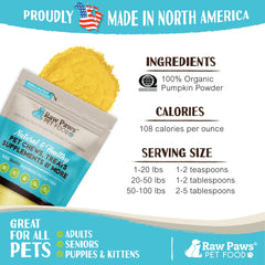 Espolvorear Raw Paws sobre la comida para más sabor y digestión.