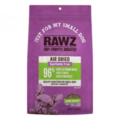 Rawz alimento seco para perros pequeños con cordero y leche de cabra, nutrición integral