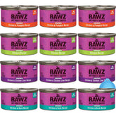 Rawz Gato Lata Pollo con Pato: sabor jugoso para la comida diaria.