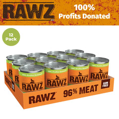 Rawz paquete 12 latas, conveniente alimentación diaria.