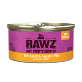 Rawz Paté para gatos, caja de 18 latas, conveniencia diaria sin gomas.