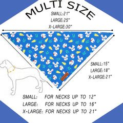 Bandana Realeaf para perro Pascua zanahoria: accesorio colorido para paseos.