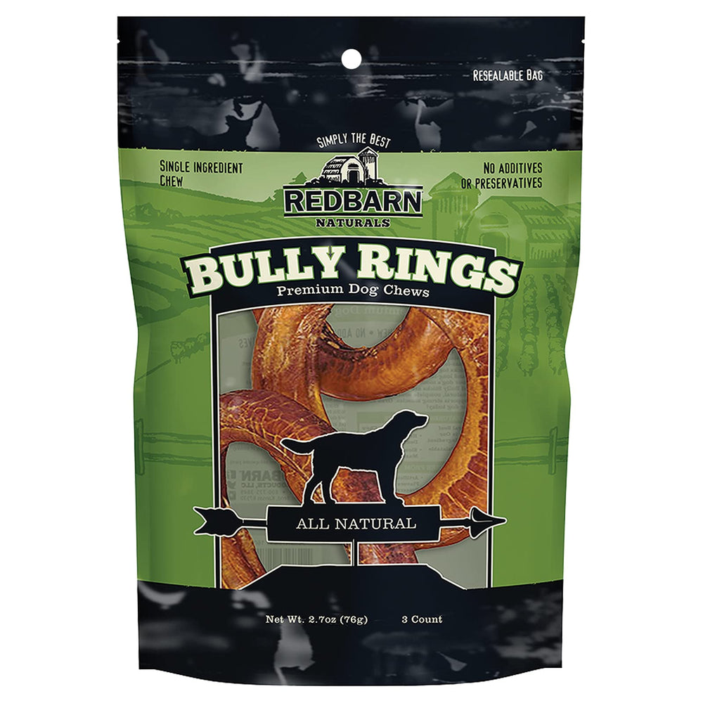 Redbarn Bully Rings empaque 2 paquetes, opción duradera para perros activos