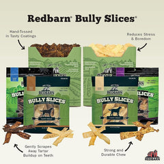 Redbarn Bully Slices: ayuda dental al masticar y limpieza de encías