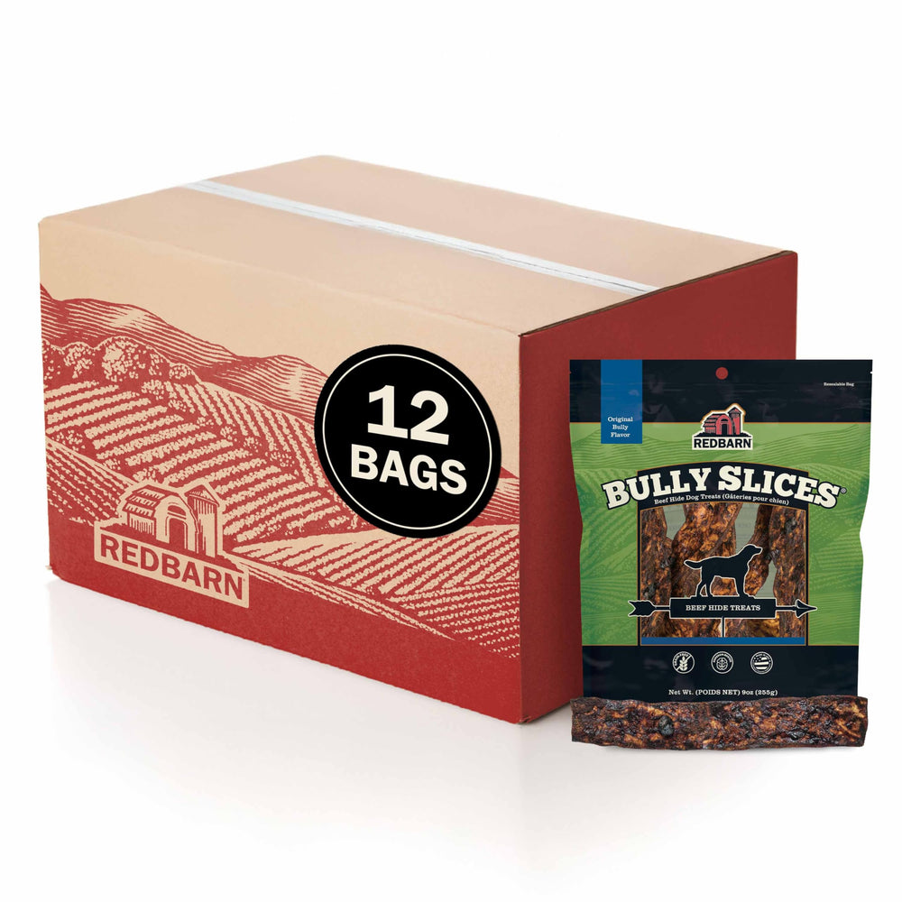 Redbarn Rodajas Bully Original Ternera: snack natural para masticar y limpieza dental.
