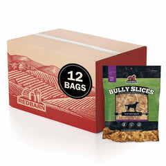 Redbarn Bully Slices: piel de vaca asada lenta para masticar durante horas