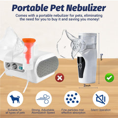 REDDOUDOU accesorios nebulizador para mascotas, completo para uso doméstico