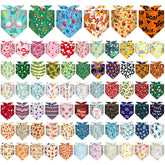 Bandanas Reginary para perros con 72 patrones festivos para salidas y fotos