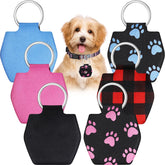 Reginary silenciador de placa para perro, estilo patita, reduce ruidos para dormir tranquilo.