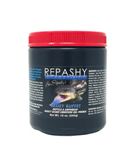 Repashy Bluey Buffet frasco de 340 g, dieta completa para lagartos omnívoros.