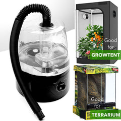 Ventilador impermeable y placa de control duradera para uso continuo