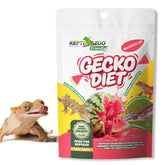 REPTIZOO FRIENDLY empaque de 56 g para geckos con sabor a sandía, práctico y compacto