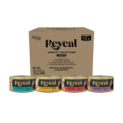 Reveal comida húmeda para gatos en lata de 70 g con 4 sabores