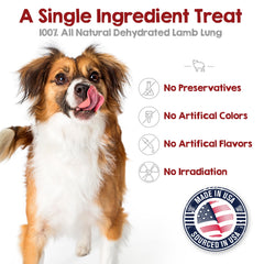 Riley's Pulmon Cordero Deshidratado Merienda, opción natural para premiar.