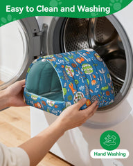 Rodizoo refugio hamster jaula, tamaño adecuado para roedores pequeños.