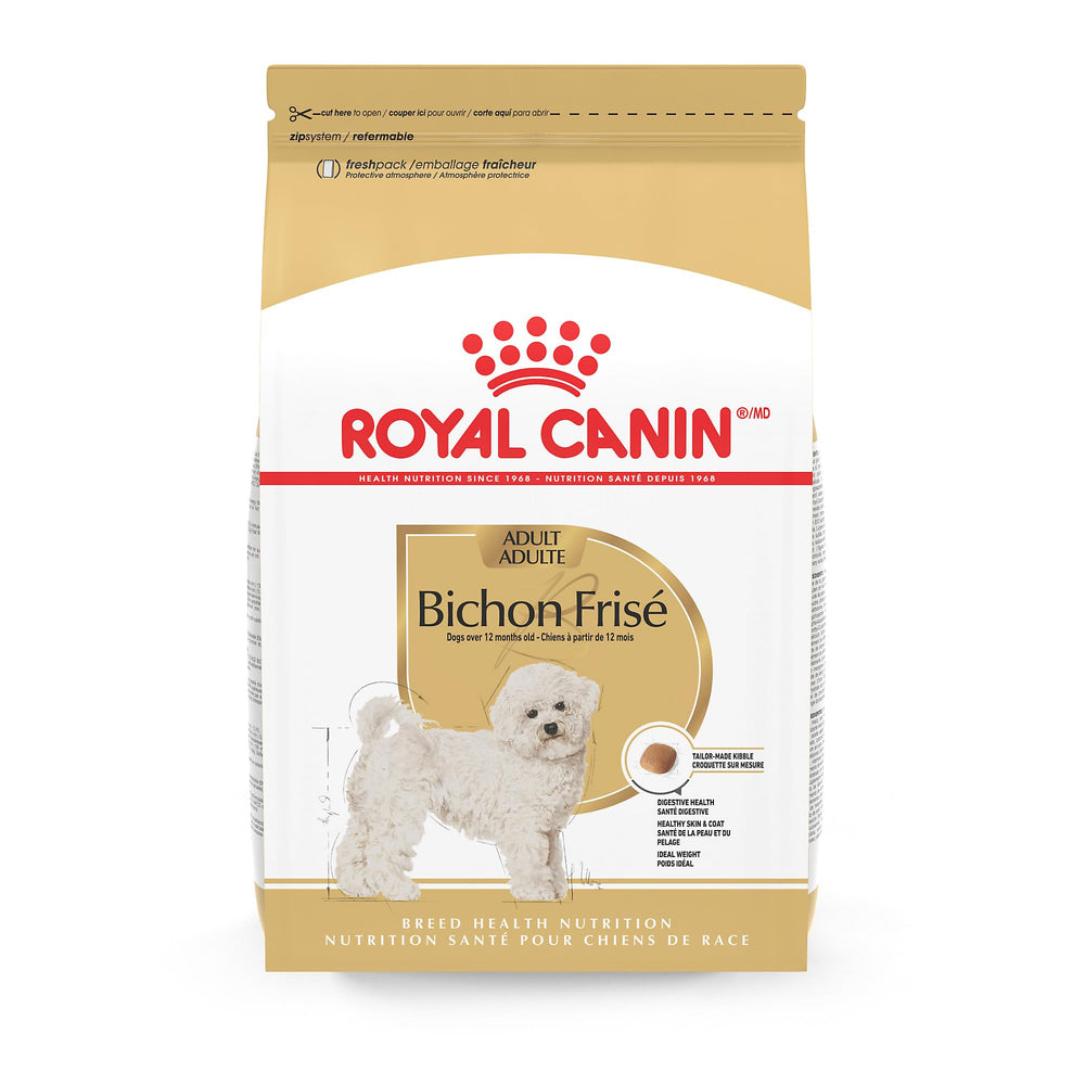 Royal Canin Bichon Frise Adult, bolsa de 1,36 kg, nutrición específica para raza.