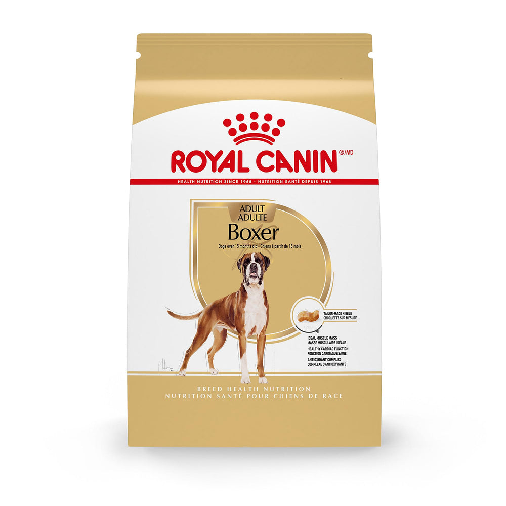 Royal Canin Boxer Adult, bolsa de 7.7 kg, nutrición específica para Boxers.