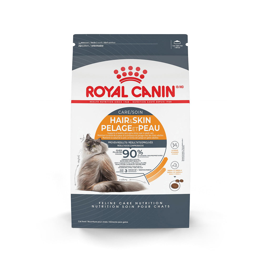Royal Canin Hair & Skin Care para gatos, cuidado del pelo y piel.
