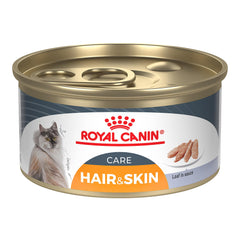Royal Canin, alimento en lata para cuidado del pelo y la piel.