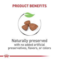 ROYAL CANIN desarrollo cerebral con DHA y omega 3 para cachorros en crecimiento.