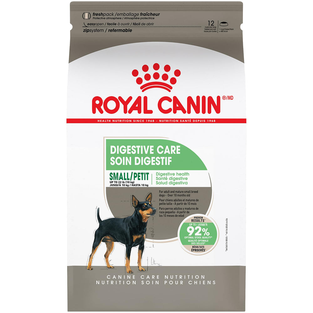 Royal Canin Small Digestive Care, empaque de croquetas para estómagos sensibles