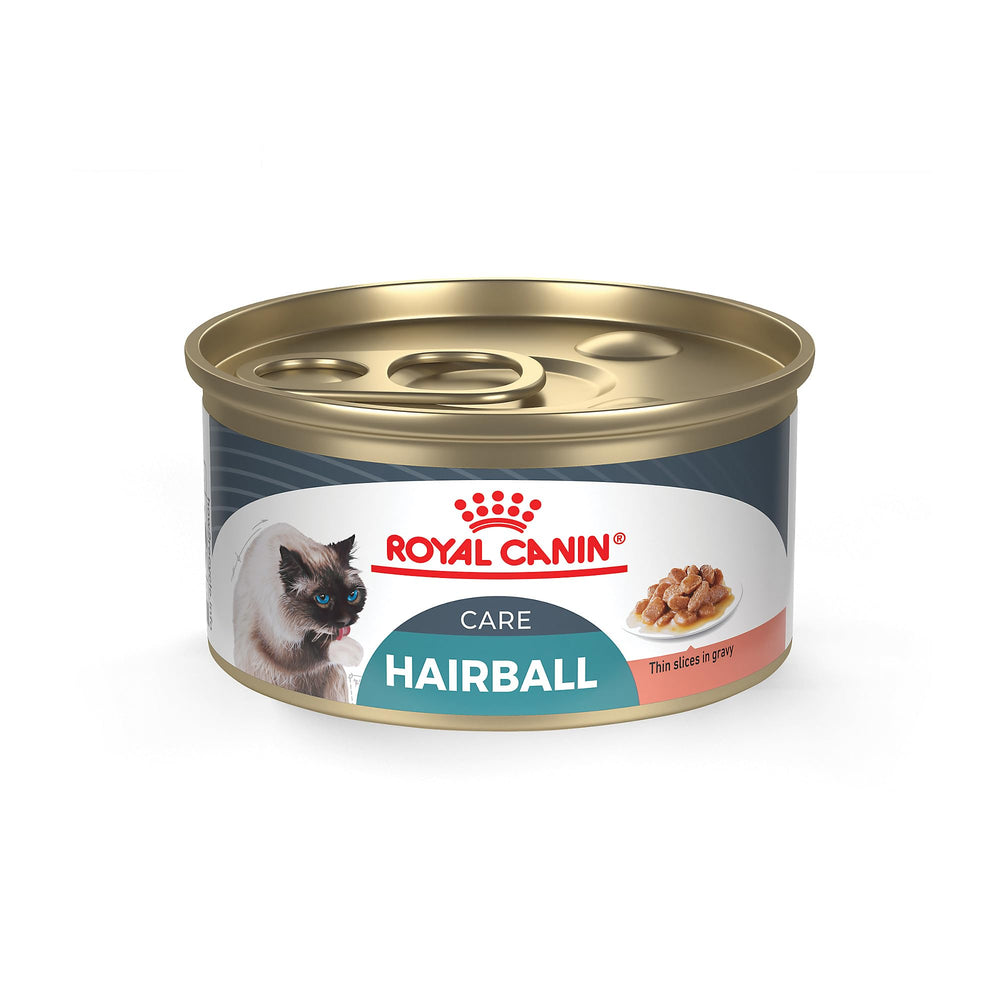 ROYAL CANIN Hairball Care Lata 3oz para gatos adultos, textura suave y fácil de servir