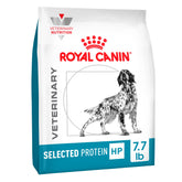 Royal Canin HP alimento seco con proteína hidrolizada para croquetas sabrosas.