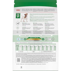 Royal Canin kibble crujiente para perros pequeños, palatabilidad alta.