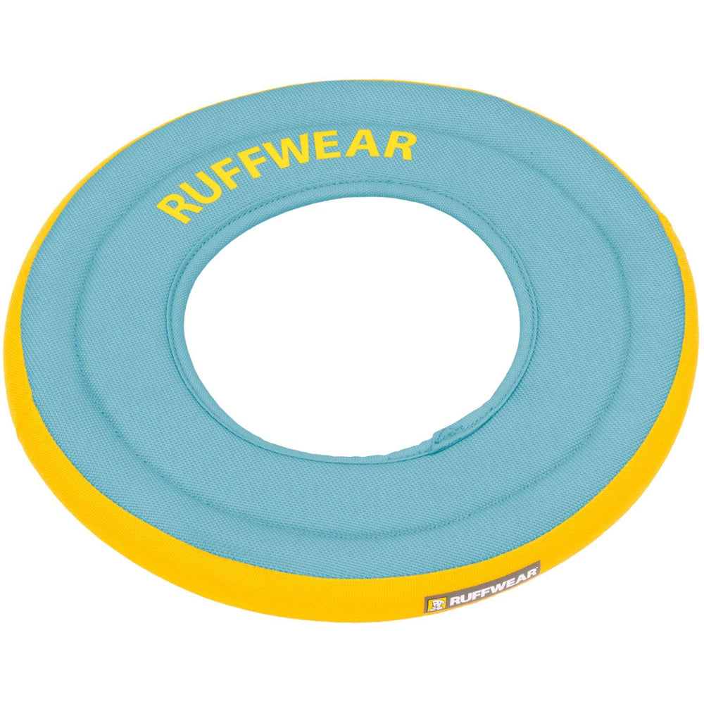 Ruffwear Hydro Plane Frisbee flota en agua y facilita el juego acuático