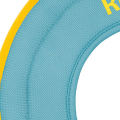 Ruffwear Hydro Plane Frisbee suave cuida dientes durante la búsqueda
