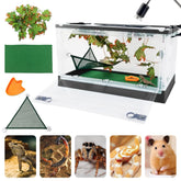 RunDuck terraario viaje-plegable-ruedas para reptiles, transporte sencillo.
