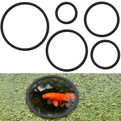 SANJHFF anillos flotantes para plantas, organizan áreas flotantes en el acuario.