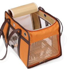 Sanmoncare porta aves mango ergonómico y ligero para viajar con aves pequeñas.