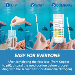 Kit SaySummer de pruebas para acuario, ideal para ecosistemas estables