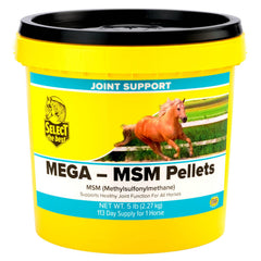 Select The Best Mega-MSM Pellets, bolsa de 5 lb, mayor palatabilidad gracias al salvado de arroz