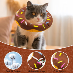 Seyezo collar ajustable para gato talla mediana, cuello cómodo