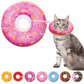 Seyezo collar donut rosa mediano, soporte cómodo para recuperación diaria