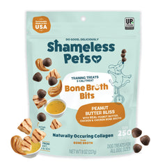 Shameless Pets Premios Caldo de Hueso para perros: sabor para entrenar.