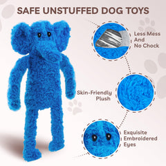 Juguete SHARLOVY de peluche resistente y lavable para perros activos.