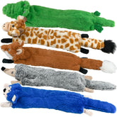 Juguetes SHARLOVY sin relleno en conjunto para perros grandes, estimulan juego activo.