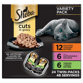 Sheba Perfect Portions cortes en salsa pollo: cena jugosa para tu gato