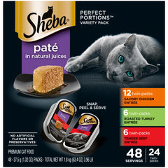 Sheba Perfect Portions Pate Pollo Sabroso: porciones convenientes para cada comida
