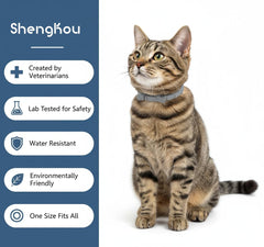 Collar ShengKou con liberación sostenida para protección continua.