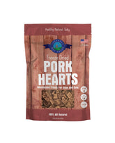 Shepherd Boy Farms Corazón de cerdo en empaque, snack saludable para perros y gatos.