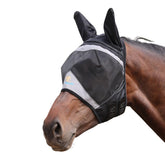 Shires FlyGuard Pro con malla fina y orejas protege la cara de moscas