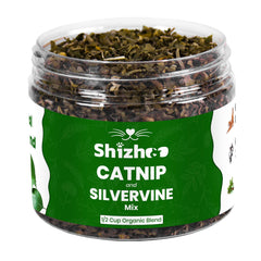 Shizhoo jara de vid plata y hierba gatera para juego natural