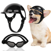Casco SlowTon para perro con orejas abiertas, protege la cabeza en paseos al aire libre.