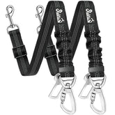 SlowTon ceinture chien 2 ensembles, sécurité renforcée lors des trajets en voiture.