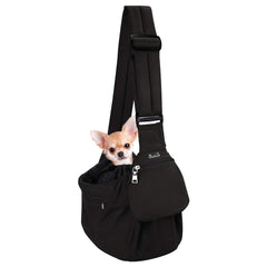 SlowTon portador de perro sling, vista frontal, ideal para paseos diarios